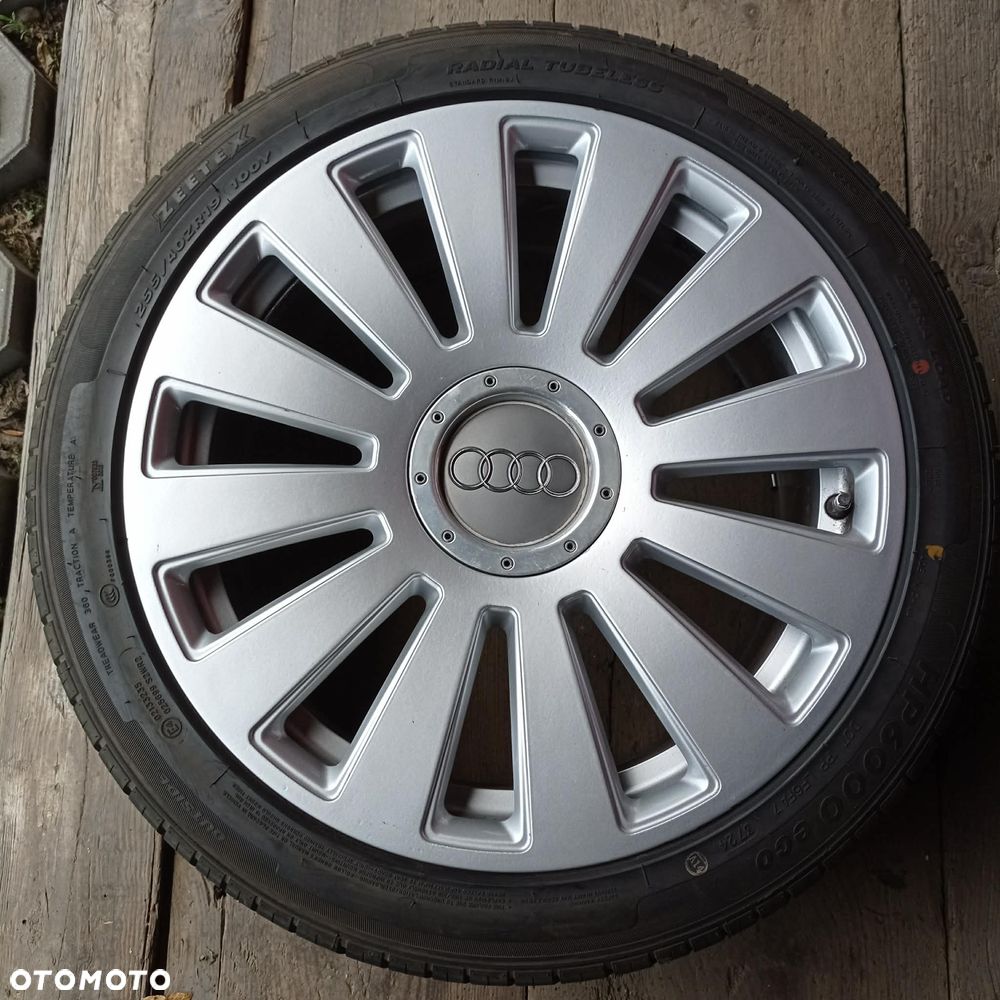 Audi A8 D3 Alufelgi 19" 5x112 8.5Jx19 ET45 Opony 255/40ZR19 100Y - 4