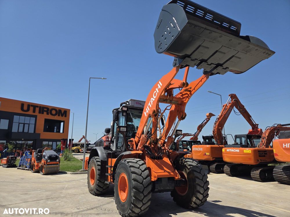 Hitachi ZW180-6, 2019, 6.049h, FULL OPTION, Gresare automataz, Cupa NOUA 3mc, anvelope L5 90% bune, Cantar, Joystick, inst hidr suplimentara, Masa operationala 17t, motor 129kW, basculeaza la 4m,Camera spate,Posibilitate leasing 3 ani-PROMOTIE -96900 EUR+Tva - 11
