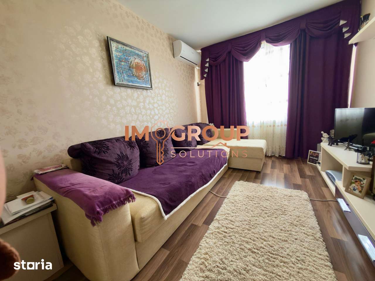 TATARASI - ETAJ INTERMEDIAR - BLOC FARA RISC - 2 CAMERE DECOMANDAT — fotografia 1