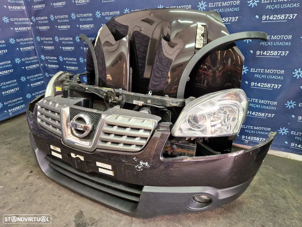 Frente completa usada NISSAN QASHQAI J10 1.6 capot parachoques guardalamas oticas radiadores - 2