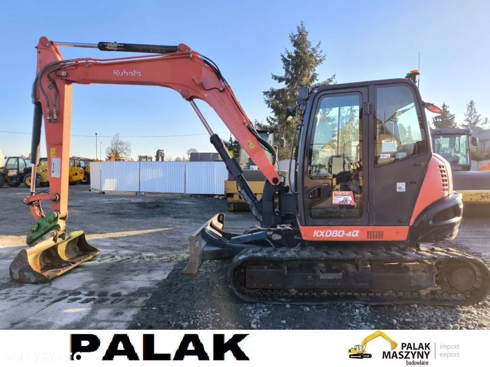 Kubota Mini koparka KUBOTA KX080 -4 ,2018 rok