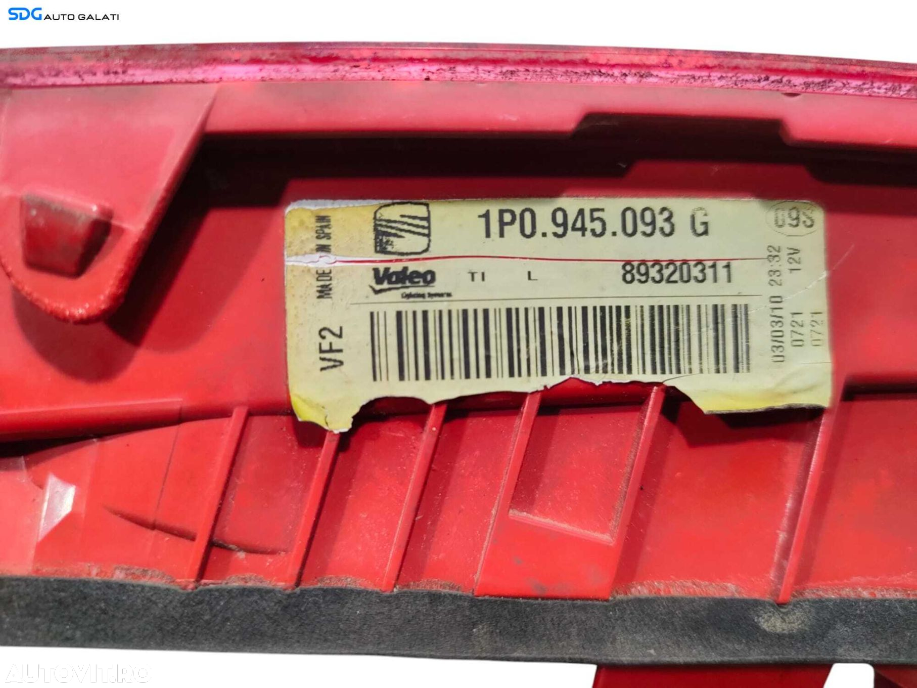 Stop Lampa Tripla Stanga Haion Hayon Portbagaj Seat Leon 1P Facelift 2009 - 2013 (Fisura Interioara) [L5126] - 5