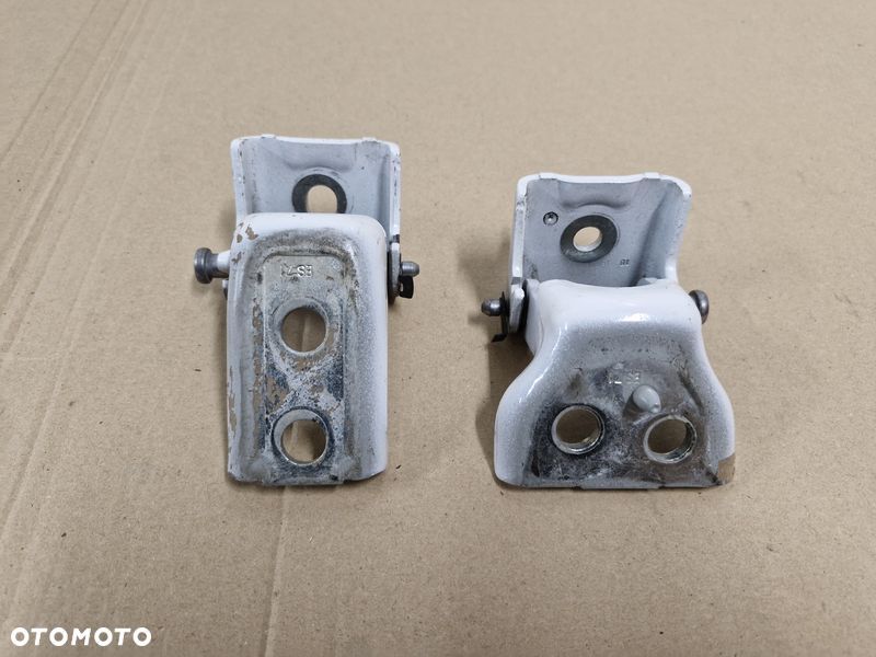 FIAT SCUDO II 2 ZAWIASY ZAWIAS DRZWI LEWY PRZÓD GÓRNY DOLNY KOMPLET - 3