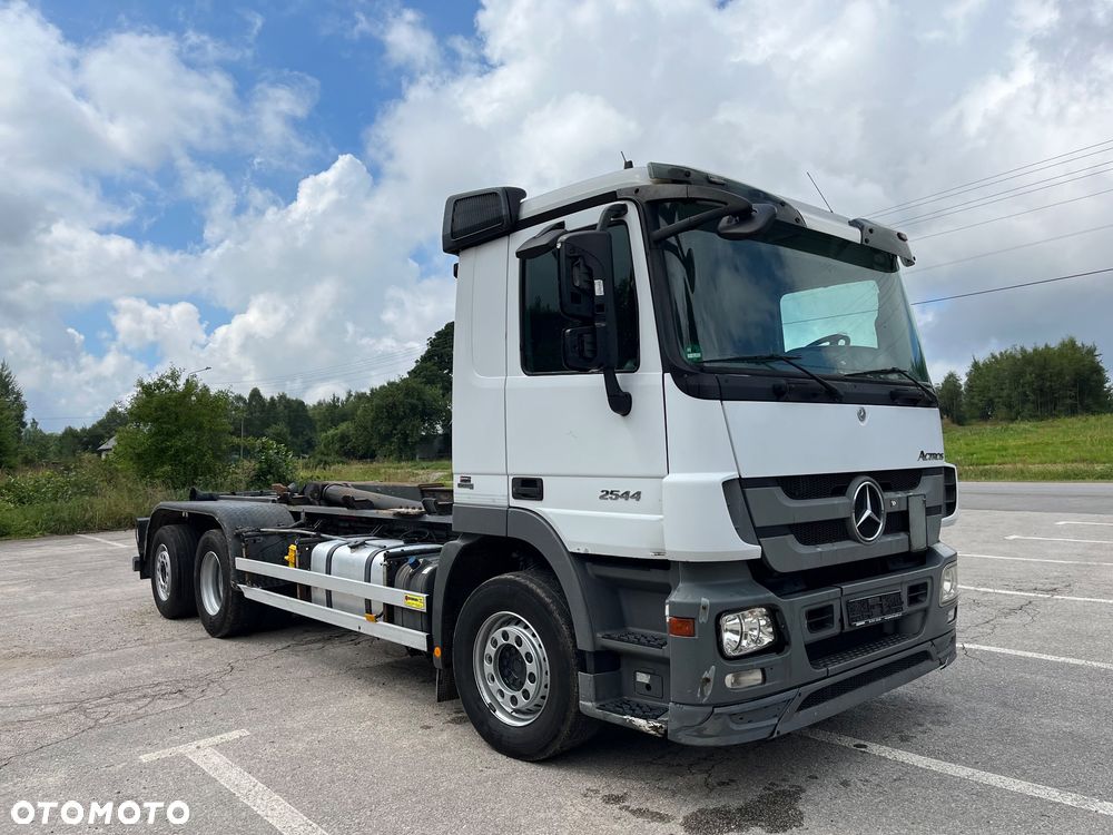Mercedes-Benz ACTROS MP3 Multilift Hiab Hakowiec Opuszczana skrętna oś - 1