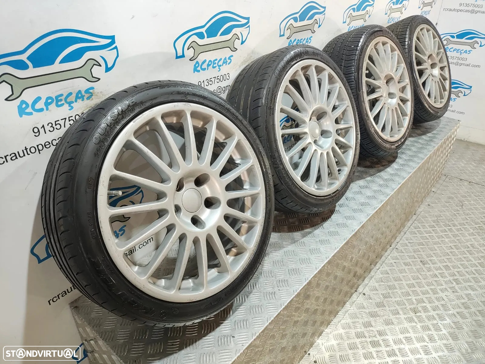 - Jantes 18 Originais OZ Super Turismo 8J ET35 5x120 - 2