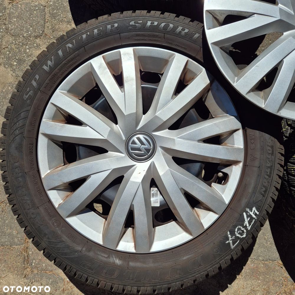 ZIMA KOŁA 205/55 R16 VW GOLF CADDY PASSAT AUDI A3 A4 OCTAVIA LEON TOURAN - 4