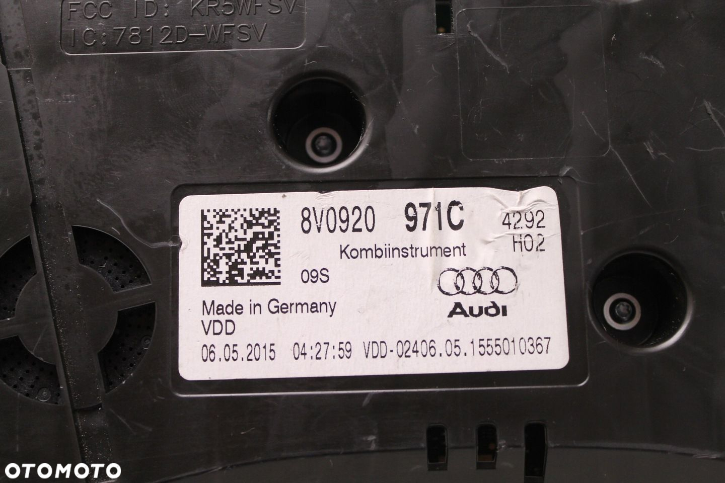 AUDI A3 8V 1.4 TFSI LICZNIK ZEGARY 8V0920971C - 7