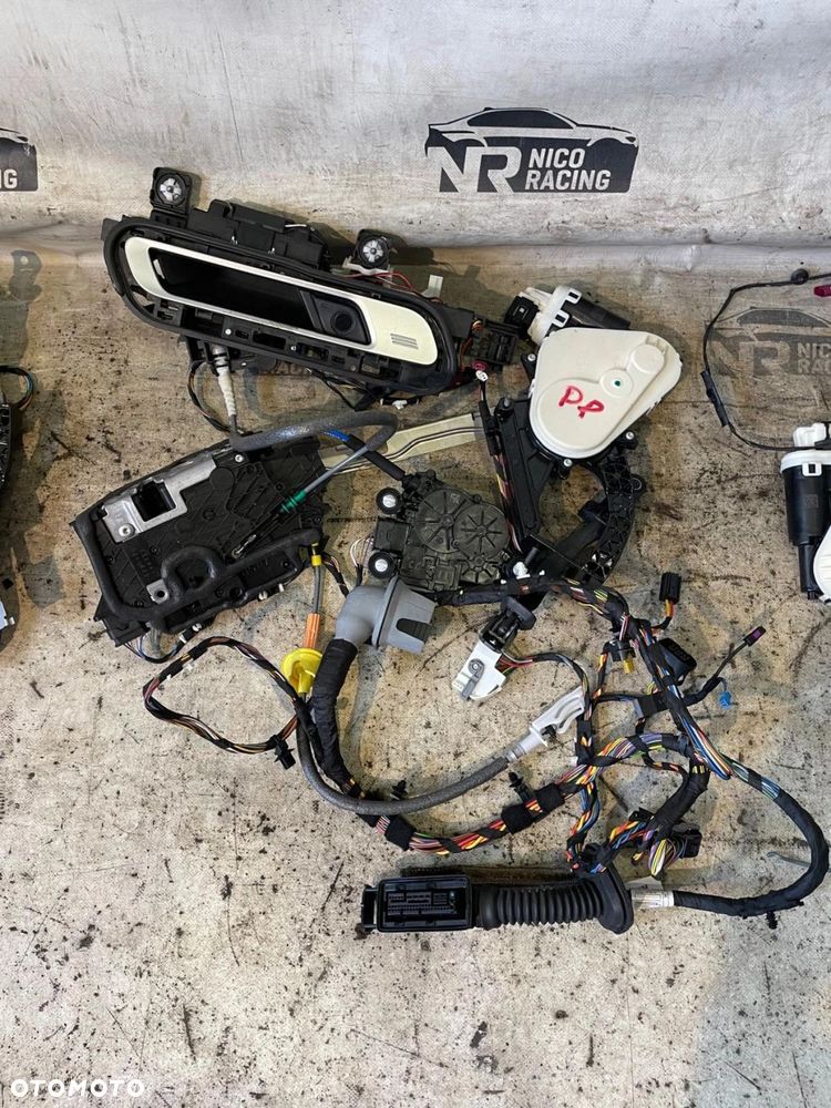 ZAMEK ZAMKI DRZWI SOFT CLOSE DOCIĄGI WIĄZKI BMW 7 i7 G70 KOMPLET - 5