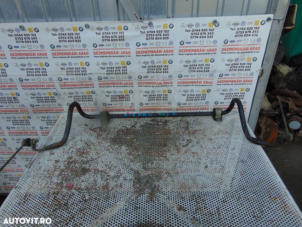Bara stabilizatoare fata Opel Vivaro 2001-2014 Renault trafic nissan primastar bara torsiune fata - 1