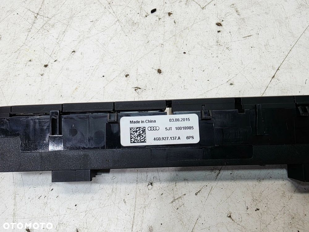 PANEL STEROWANIA PDC ESP START STOP AUDI A6 C7 A7 4G0927137A - 5