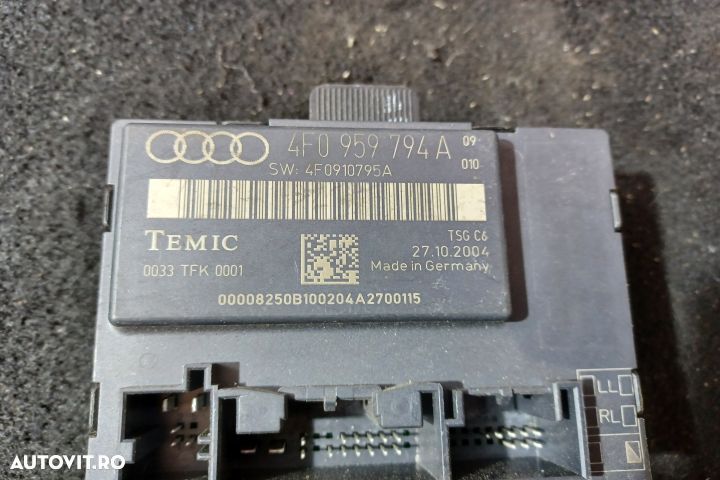 Modul control usa spate dreapta 4F0959794A 4F0959794A Audi A6 4F/C6 [ - 3