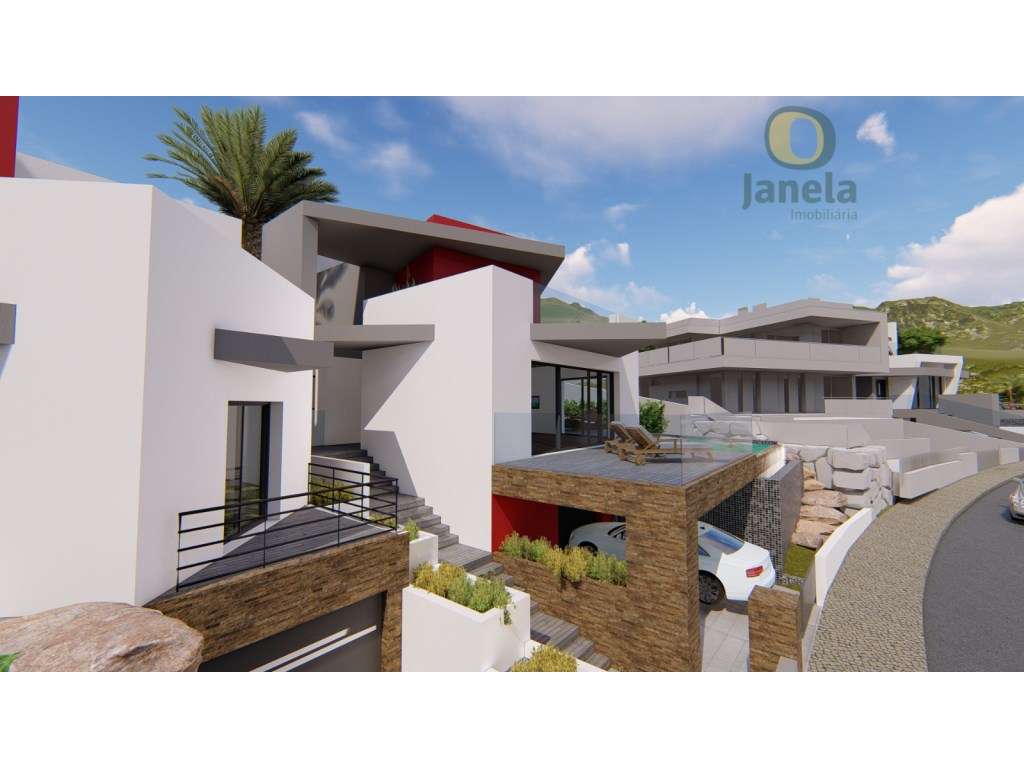 Moderna Moradia T4, com Vista Mar, Piscina e 6 lugares de Garagem - Grande imagem: 5/13