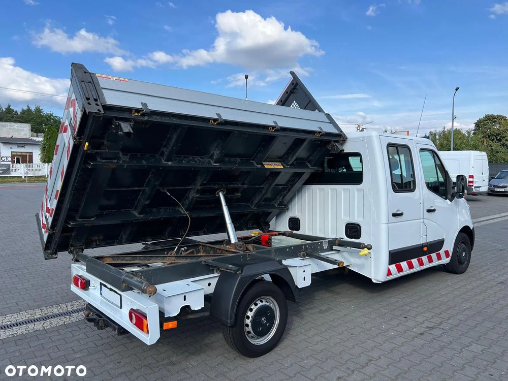 Opel Movano Master 130 DCI WYWROTKA 3 STRONNA Doka Brygadówka Skrzynia 6-miejsc Salon PL - 4
