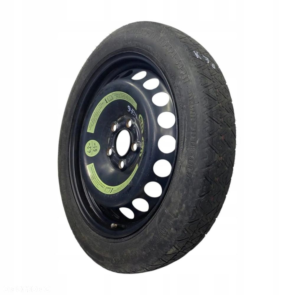 KOŁO DOJAZDOWE MERCEDES CLK W209 C-KLASA W203 125/80R17 2044000402 - 4
