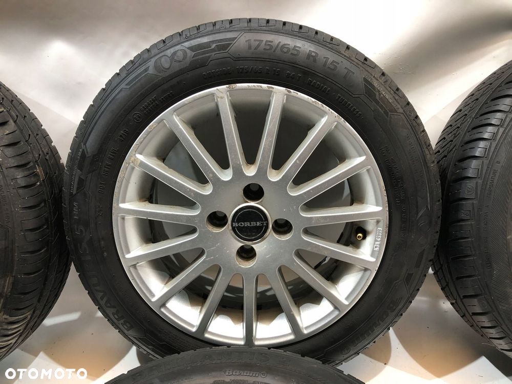 FELGI BORBET OPONY KOŁA LETNIE 175/65/R15 4X98 - 3