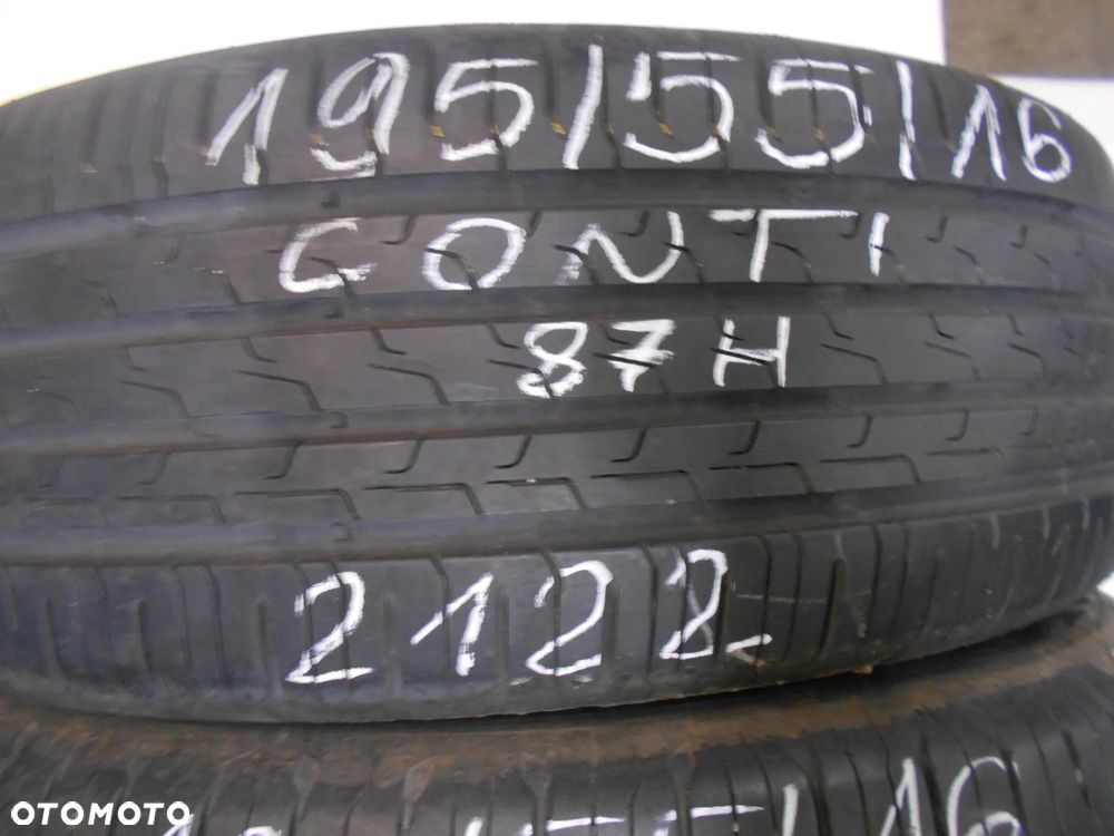 OPONY 195/55R16 CONTINENTAL ECO CONTACT 6 DOT 4422 7MM - 2