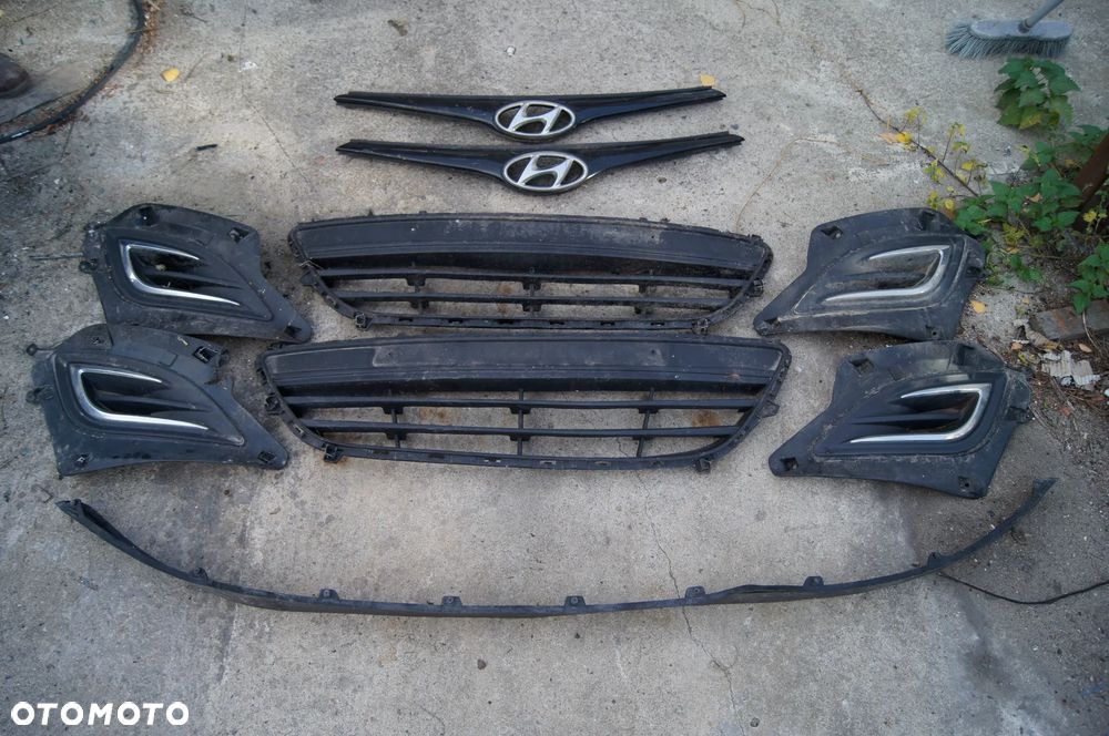 Atrapa Kratka Zestaw kratek Hyundai I20 lift 12-14 - 1