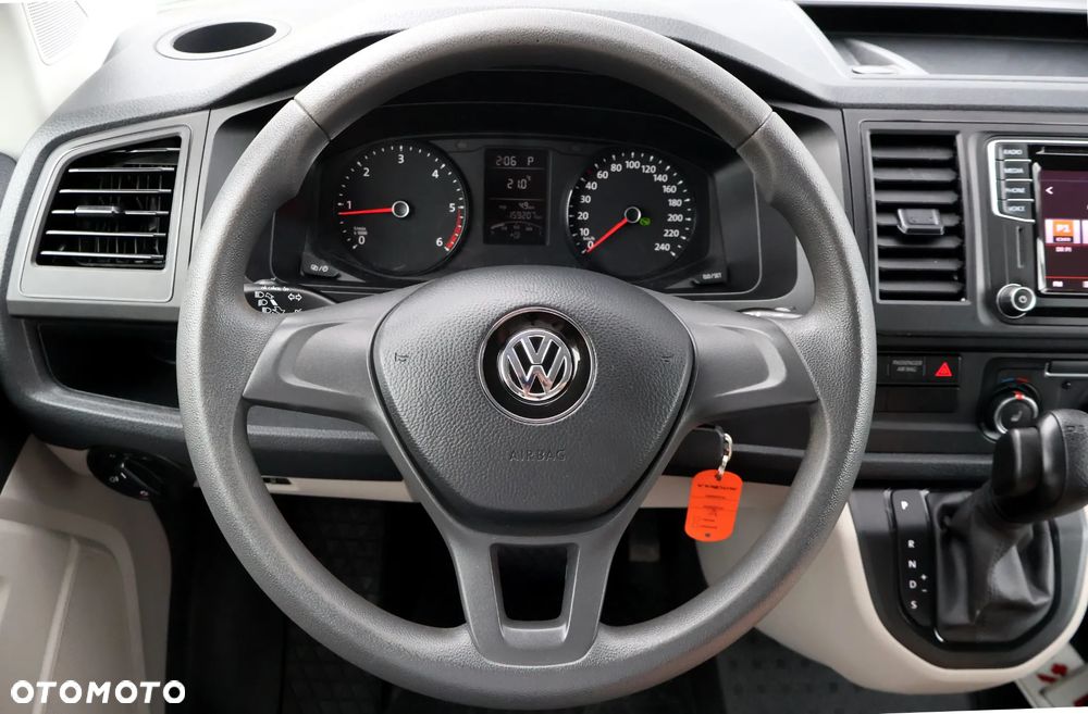 Volkswagen Transporter DSG KONTENER 8EP+WINDA750kg+DRZWI BOCZNE KLIMA KAMERA TEMPOMAT FV23% - 35