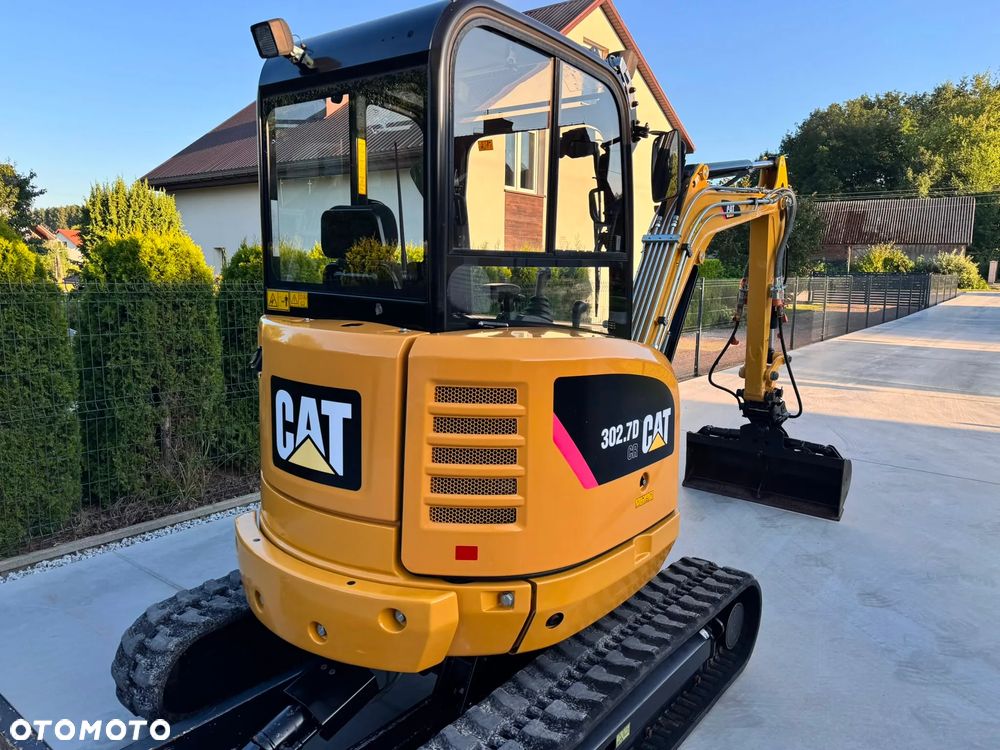 Caterpillar Cat 302.7 CR 302 | koparka 2700kg | tylko 502 mth | jak nowa | Salon Polska - 7
