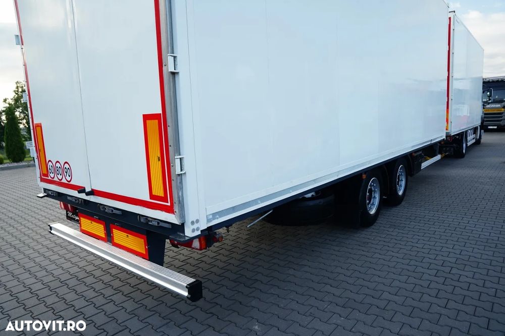 DAF CF 450 / COMBINAȚIE TANDEM 120 M3 / TRAFFIC / CONTAINER / 7.2 M + 8.0 M / LECITRAILER / PODEA REZISTENTĂ / EURO 6 - 15