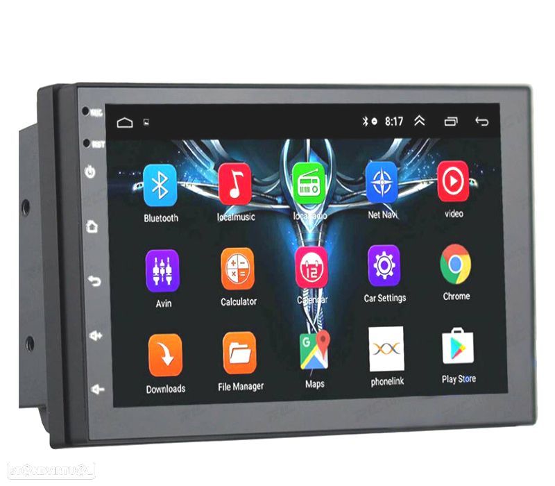 AUTO RADIO 2DIN 7 TÁCTIL ANDROID 11.0 GPS BLUETOOTH USB SD - 1