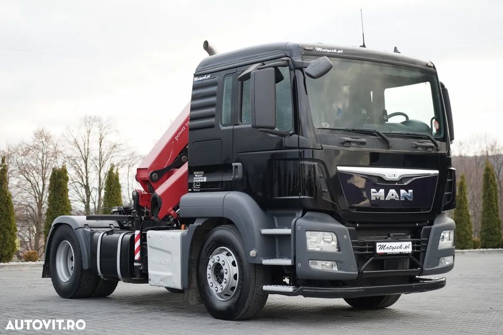 MAN TGS 18.480 / 4x2 / HDS HMF 1820 K6 / 17.2 m REACH / MANUAL / RADIOCOMANDĂ / IMPORTAT - 11