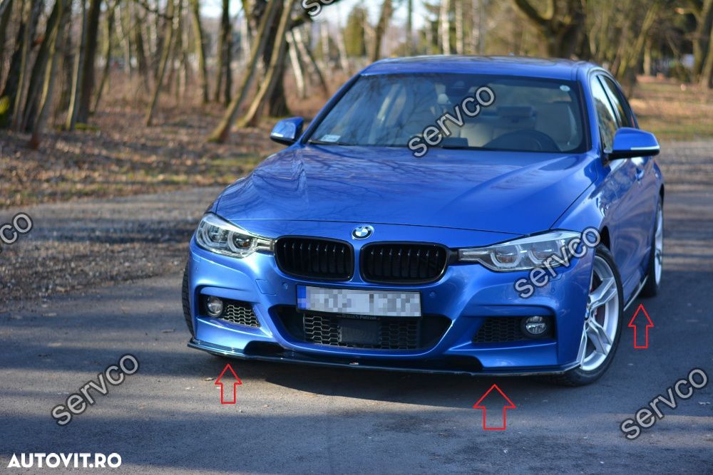 Bodykit BMW Seria 3 F30 Sedan M-Sport Facelift 15-18 v2 Maxton Design - 3