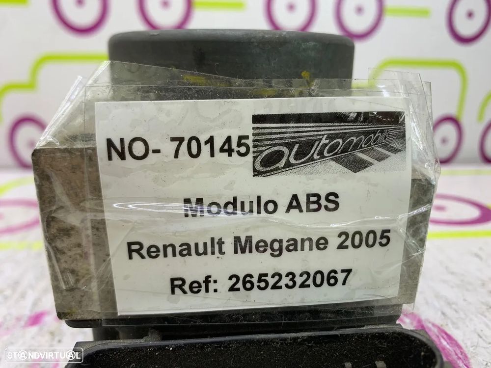 Módulo ABS RENAULT MEGANE II 1.5 DCi  Ref. 265232067 - NO. 70145 - 4