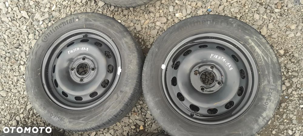 FORD FIESTA MK8 FELGI STALOWE 15  FELGI Z OPONAMI 195/60R15 - 2
