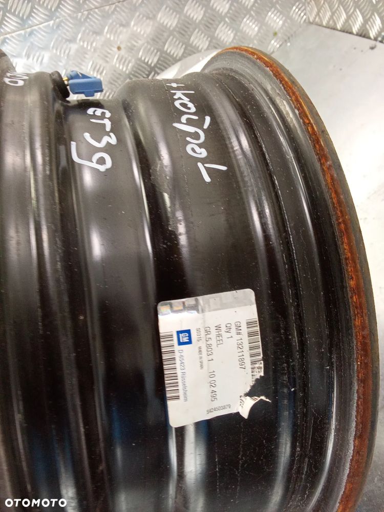 Felgi Opel Corsa D E Adam Karl Meriva 6Jx15 et39 4x100 CZUJNIKI - 11