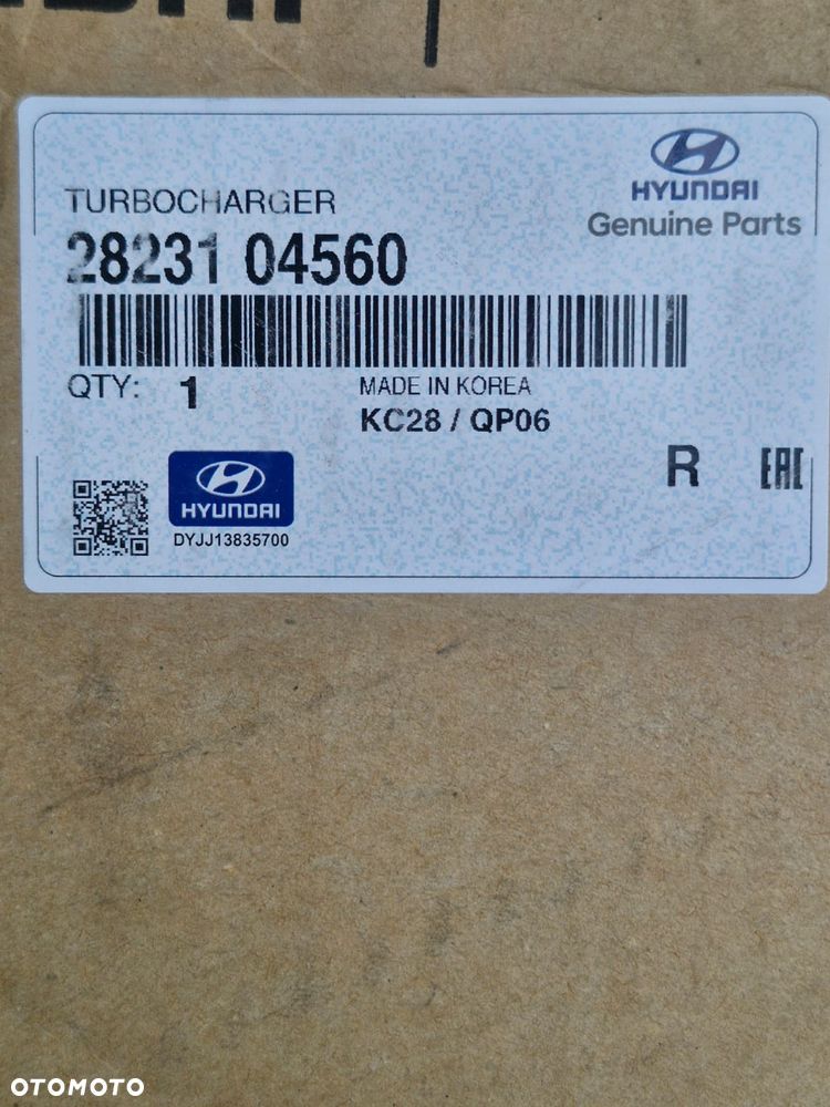 HYUNDAI KONA I KIA RIO IV CEED III 1.0 T GDI TURBOSPREZARKA 28231-04560 - 7