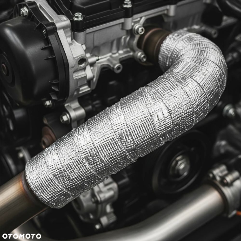 Taśma izolacyjna wysokotemperaturowa aluminiowa do 600°C 20mm 5m Bitmat - 3