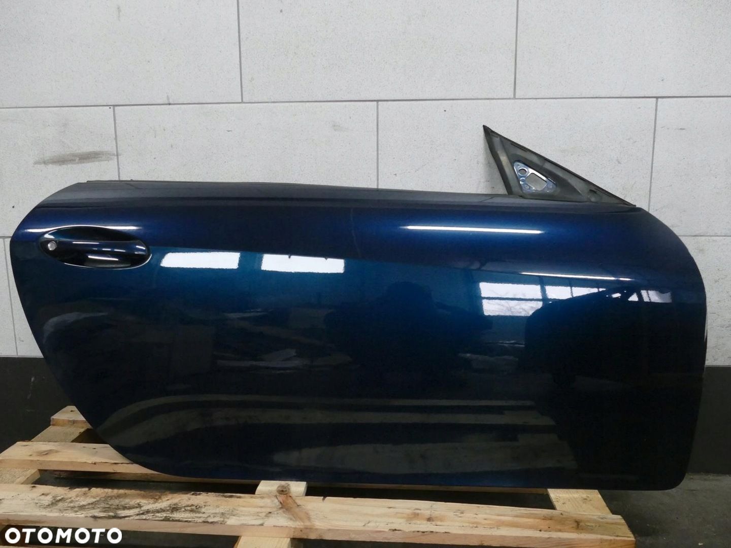 MERCEDES SLK R171 DRZWI PRAWE NIEBIESKIE KOLOR C950 - 1