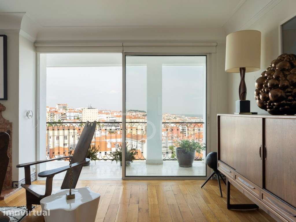 Apartamento T2 com terraço com vista rio, na Lapa, Lisboa - Grande imagem: 4/20