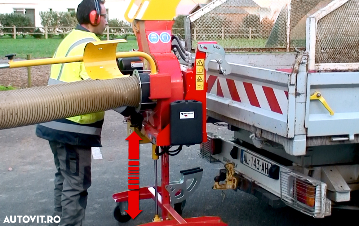 Aspirator frunze model Windy RE - Rabaud - 9