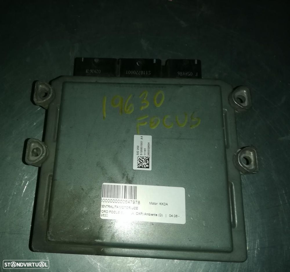 CENTRALINA DO MOTOR UCE FORD FOCUS BERLINA CAP - 1
