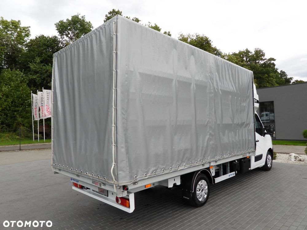 Renault MASTER PLANDEKA 10 PALET WEBASTO TEMPOMAT LEDY PNEUMATYKA KLIMATYZACJA  165KM - 4