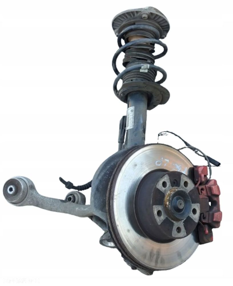 bmw 4 f36 gran coupe 14-17 2.0 n47d lewa kolumna mcphersona zwrotnica kpl - 1