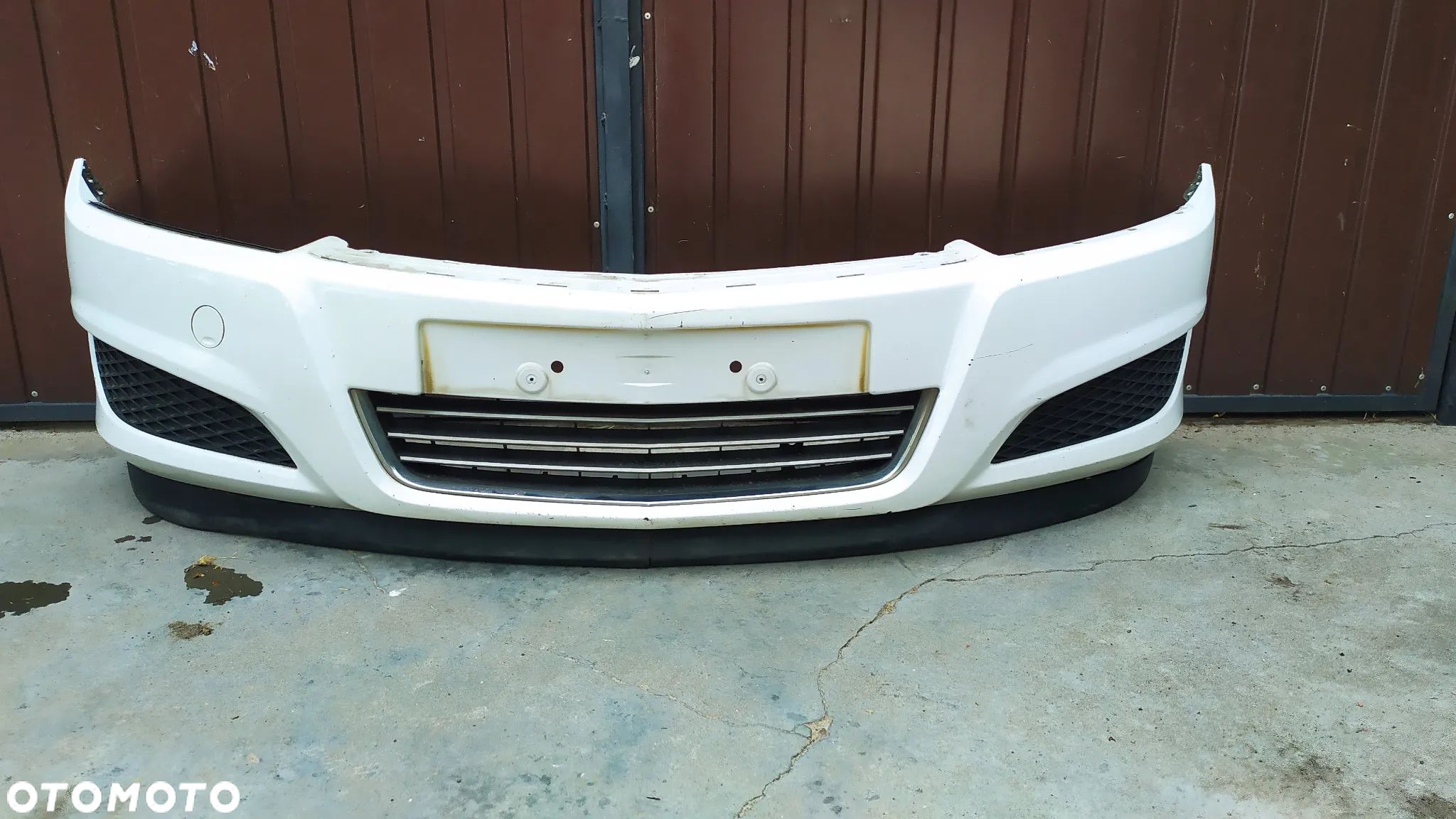 Zderzak przód przedni Opel Astra H III 3 lift - 1