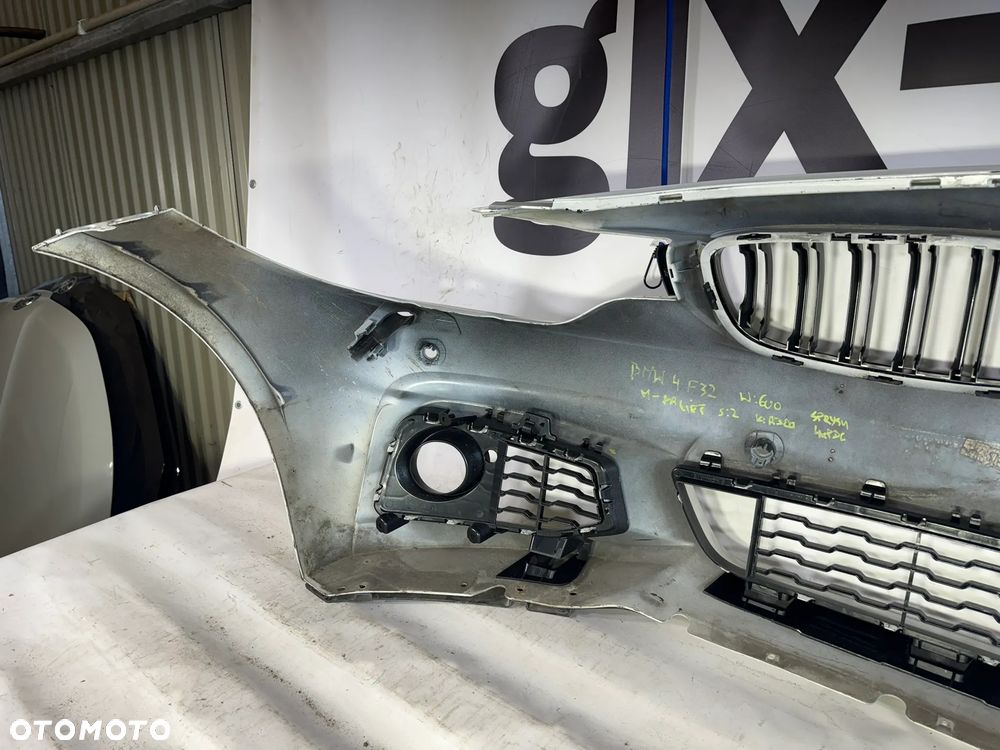 BMW 4 F32 F33 M Pakiet Zderzak Przód Przedni 4xPDC Sprysk Kolor:A300 13-17 - 13