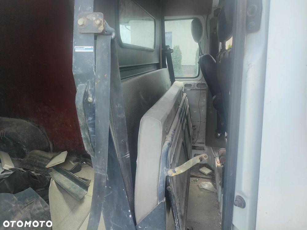 Renault MASTER II LIFT Opel MOVANO FOTEL KANAPA SKŁADANA PRZESUWANA - 4