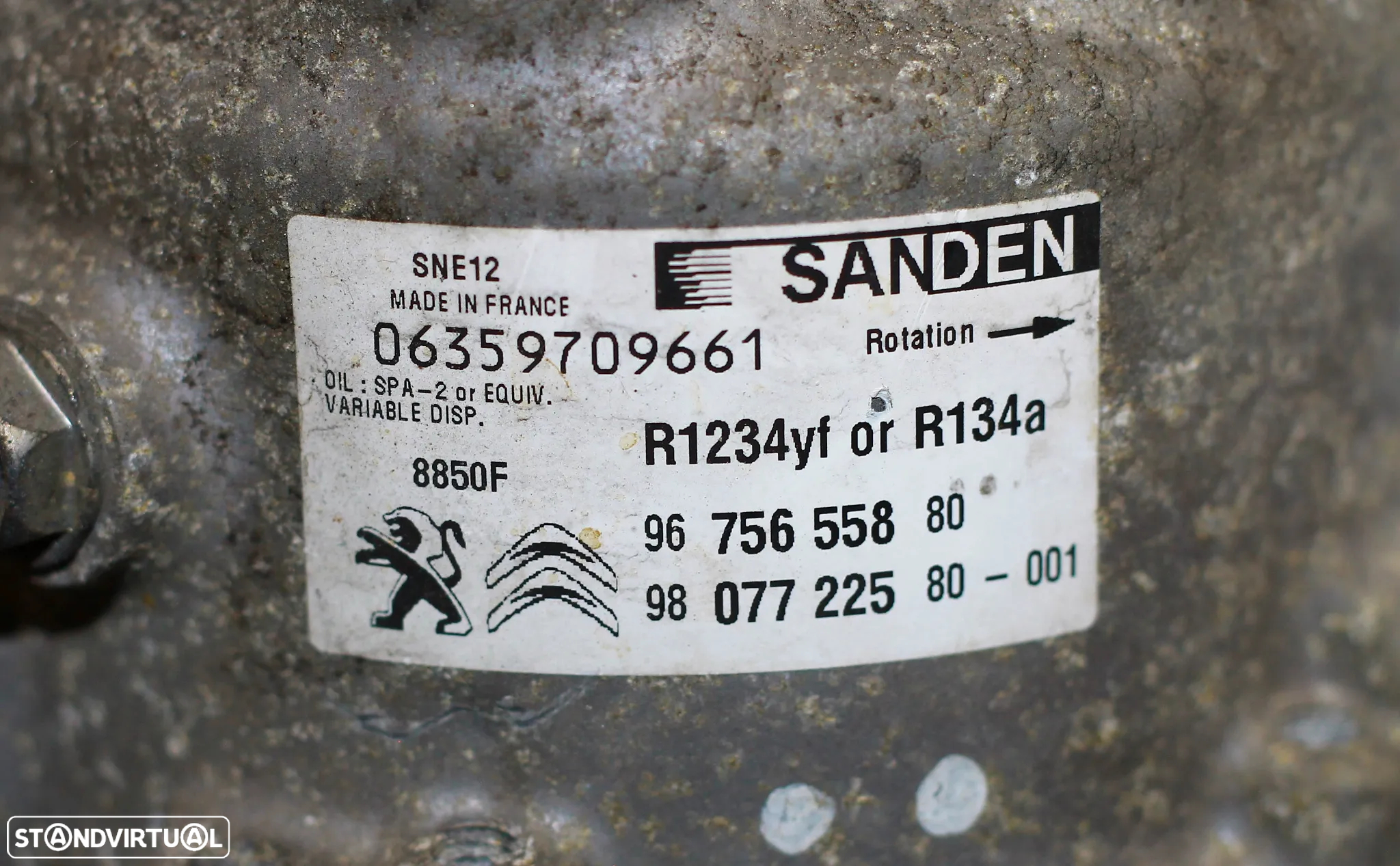COMPRESSOR AC PEUGEOT 208 - 4