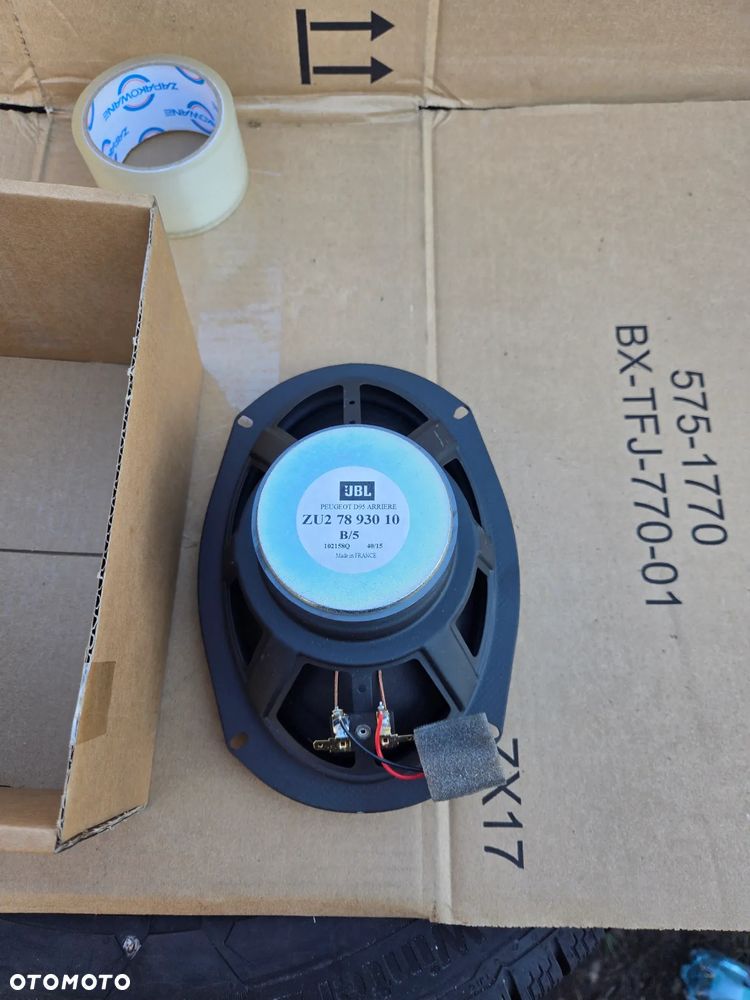 Głośnik półki tylnej tył Peugeot 406 Coupe D95 JBL 6562E7 ZU27893010 - 3