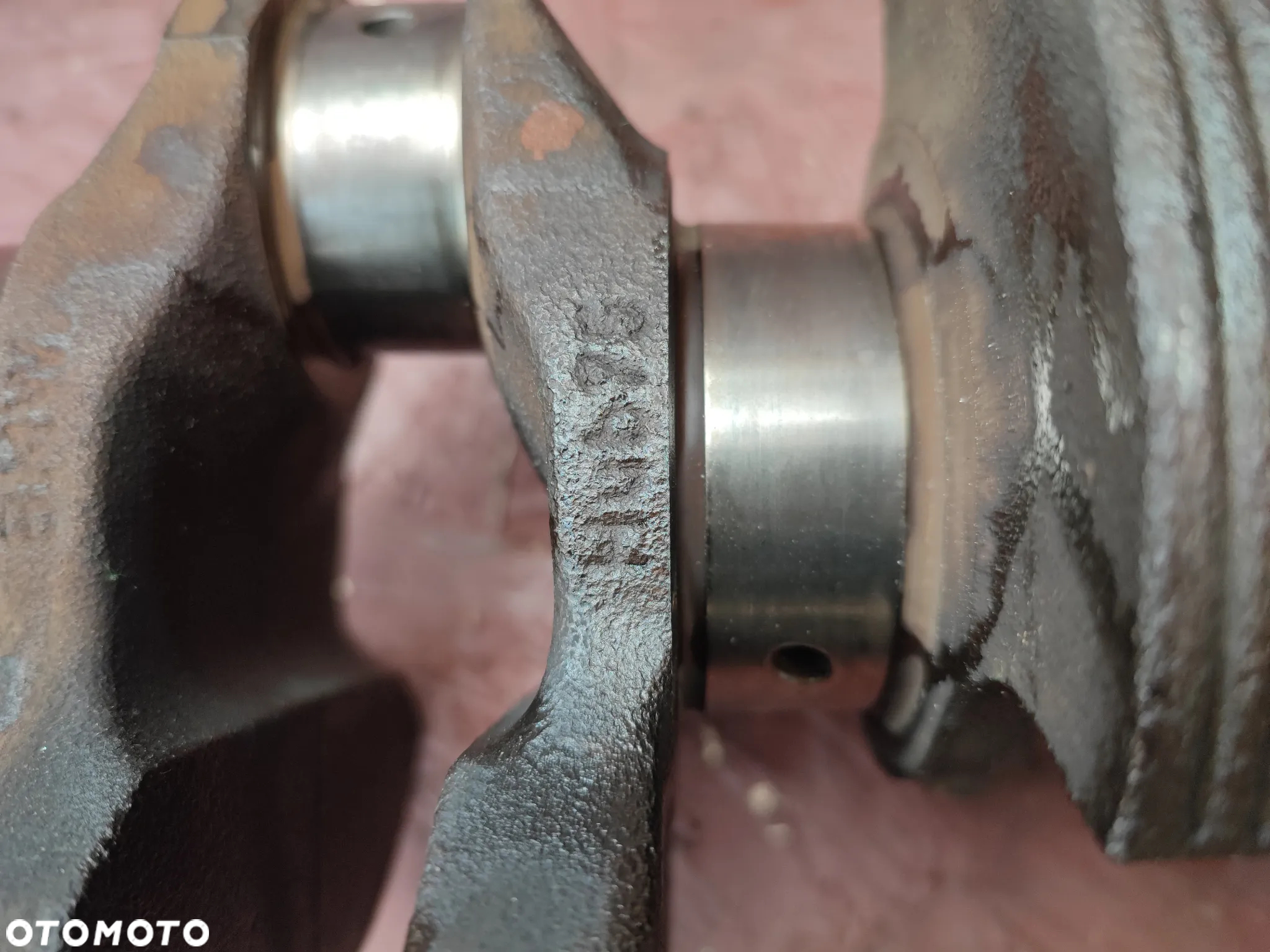 BMW E36 / E34 / E39 / Z3 ORYGINALNY WAŁ KORBOWY DO SILNIKÓW GAMY M52B25 1X VANOS / M50B25 O NR. 11 21 1 705 847 / 11 21 1 432 275 OEM W BARDZO DOBRYM STANIE - 15