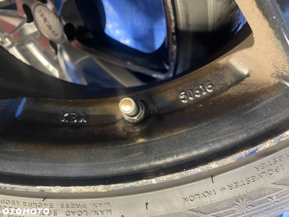 KOŁA KBA50616 KOŁO 17 FELGA ALUMINIOWE ALUSY 17" x 7J  4X100; 63,4mm 54,1mm KOMPLET ; OPONY ZIMOWE HANKOOK ; RENAULT VOLVO TOYOTA HYUNDAI KIA MAZDA SUZUKI NISSAN ITP. ORYGINAŁ - 12
