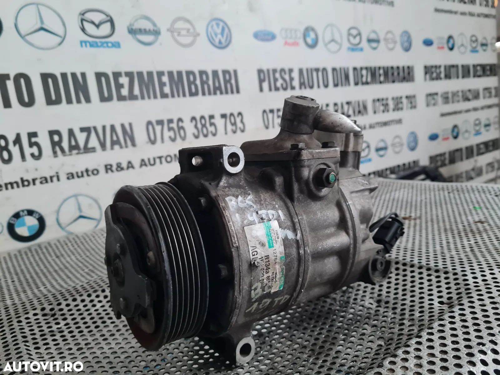 Compresor Clima Aer Conditionat Vw Seat Skoda 1.9 Tdi 2.0 Tdi Euro 4 Passat B6 Touran Caddy Golf 5 - 1
