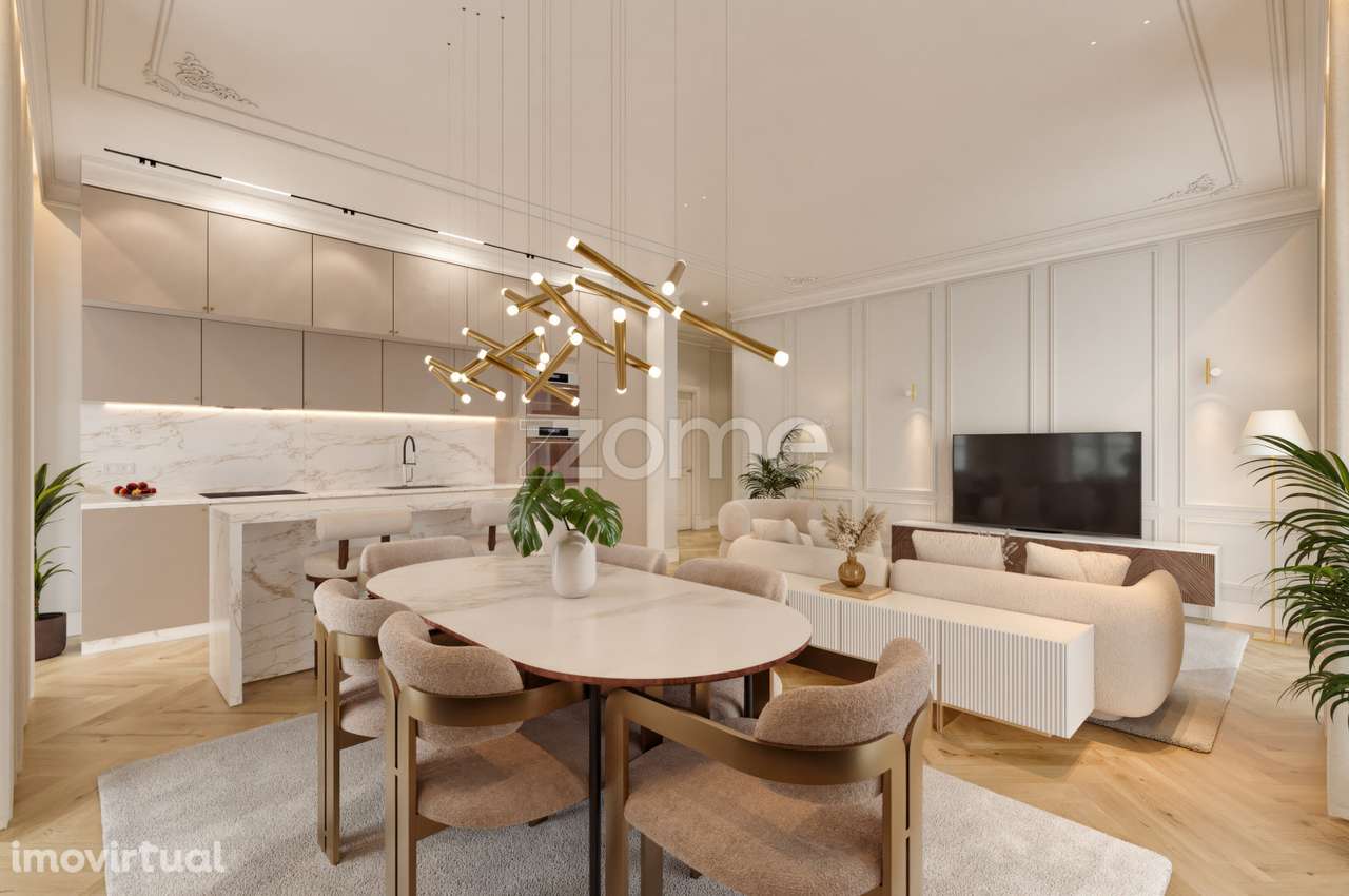 T2 NOVO | VARANDA | ALCÂNTARA | EDIFÍCIO HISTÓRICO - Grande imagem: 3/10