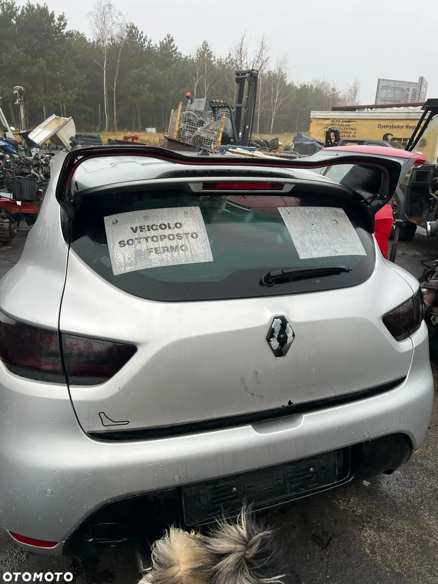 Kompletny tył Klapa, zderzak, lampy, spoiler Renault Clio 4 IV !! RS SPORT !! SPOILER - 8