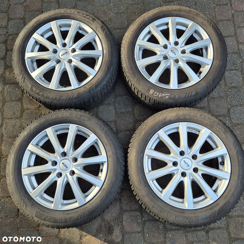 ZIMA KOŁA 205/55 R16 VW GOLF CADDY PASSAT AUDI A3 A4 OCTAVIA LEON TOURAN - 1