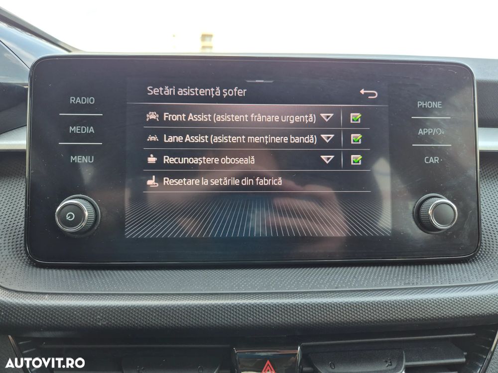SKODA Fabia 2022 — imagine 20
